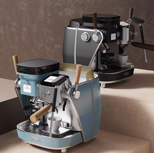 Cafetera Espresso Semiautomática Compacta con Presión de 15 Bares y Espumador de Leche para Capuchino, Ideal para el Hogar/Hotel - Product Image 1
