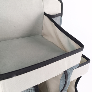 Organizador de pañales de poliéster para bebé, <span class=keywords><strong>mochila</strong></span> plegable portátil, carrito colgante, bolsa de almacenamiento para pañales con Material saludable - Product Image 5