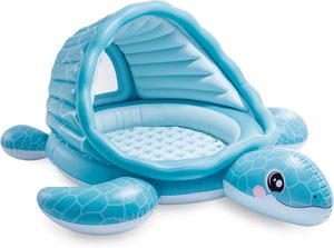 Intex 48677 Rùa Cove Playland Phim Hoạt Hình Rùa Hình Dạng Trẻ Em Của <span class=keywords><strong>Inflatable</strong></span> Chèo Hồ Bơi Bóng Hồ Bơi 2. 18mx2.06mx97cm - Product Image 2