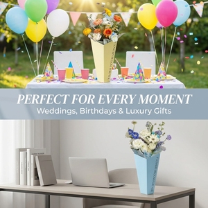 Scatole <span class=keywords><strong>per</strong></span> Confezioni Floreali in 6 Colori Misti, Scatole <span class=keywords><strong>per</strong></span> Fioristi <span class=keywords><strong>per</strong></span> Matrimoni, Compleanni, Lauree, <span class=keywords><strong>San</strong></span> <span class=keywords><strong>Valentino</strong></span> - Product Image 5