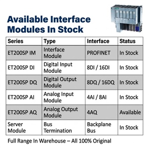ET 200S Entrée numérique DI 4xDC24V HS 6ES7131-4CD02-0AB0 DI 2xDC24V 6ES7131-4RD02-0AB0 6ES7131-4BF50-0AA0 Original IO - Product Image 3