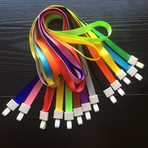 Lanière en plastique intégrée de 1,5 pouce avec boucle pour badges de marque, cartes d'identité, travail, école, expositions, lanières promotionnelles - Product Image 4