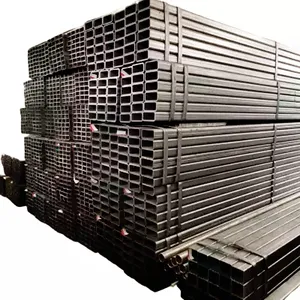 Tuyau d'acier au carbone ASTM A500 des fournisseurs d'acier de tuyau noir soudé par Yuantai