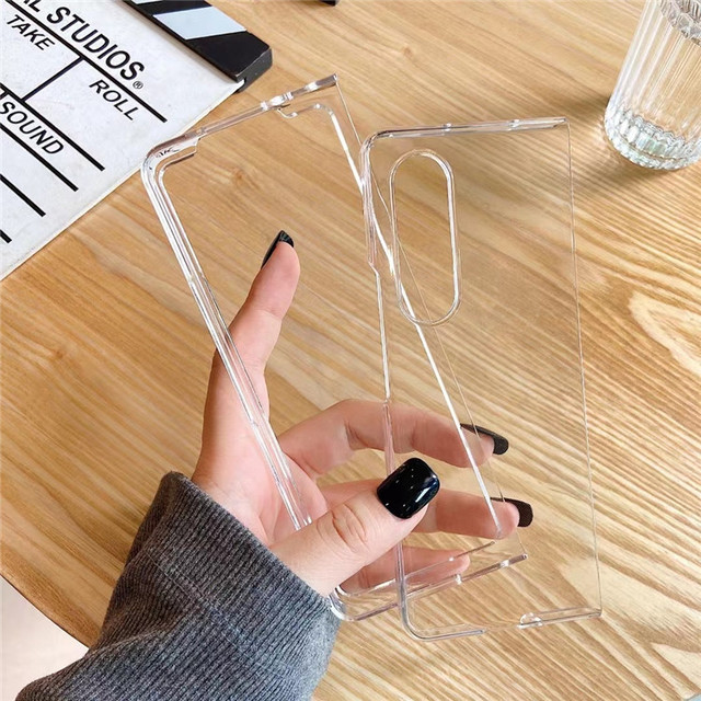 Ultra Thin Clear Hard Phone Case Full Wrap Shockproof Protective Cover for Samsung Galaxy Z Fold6 Fold7 Fold8 Phone case