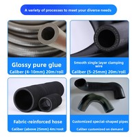 Tuyaux de refroidissement de moteur automobile profilés en caoutchouc EPDM sur mesure, conduites de refroidissement à eau, radiateurs de véhicules à énergie nouvelle, compatibilité automobile OLIVER