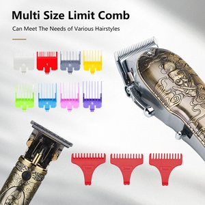 JM-2023 professionnel Rechargeable électrique hommes barbier Machine tondeuses à cheveux pour <span class=keywords><strong>tondeuse</strong></span> ensemble Logo personnalisé avec alimentation USB - Product Image 5