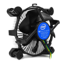Ventilateur de refroidissement CPU OEM E97379-003 avec dissipateur thermique PWM 0.2A pour ordinateur de bureau Intel LGA 1150 1151 1155 1156 1200 10e génération