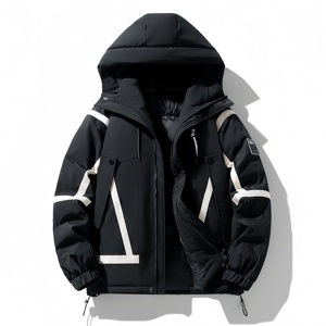 Giacca Invernale da Uomo, con Isolamento Termico, Fodera Morbida e Vestibilità Flessibile e Confortevole, Adatta per l'Uso Quotidiano - Product Image 3