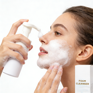 Limpiador Facial de Marca Blanca con Minerales, Espuma Limpiadora Profunda para Poros Faciales, Elimina Maquillaje y Grasa - Product Image 1