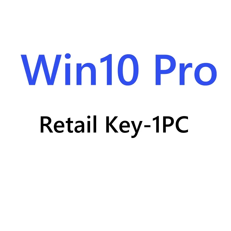 Win 10 Pro Digitale Licentiesleutel 32/64 Bit Win 10 Pro Retail Sleutel Gewoon Sleutelcode Online 24 Uur Gereed Voorraad E-Mail Levering