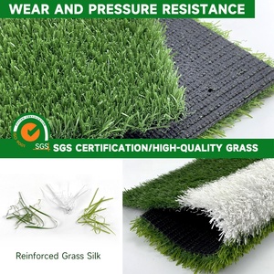 Gazon artificiel résistant aux UV, gazon artificiel d'extérieur, gazon synthétique, <span class=keywords><strong>tapis</strong></span> de pelouse - Product Image 6