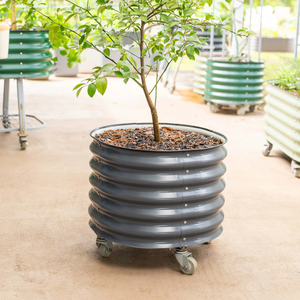 Zincato metallo ferro esterno <span class=keywords><strong>giardino</strong></span> ovale rialzato letto da <span class=keywords><strong>giardino</strong></span> fioriere vasi per <span class=keywords><strong>giardino</strong></span> esterno fioriera letto Kit - Product Image 6