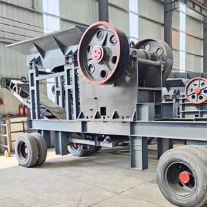 Concasseur à mâchoires mobile sur remorque pour <span class=keywords><strong>minerais</strong></span> 100 TPH - Product Image 4