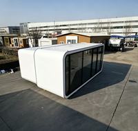 Capsule Hôtelière Bureau Apple House Conteneur Cabine Maison Kit Apples Store 40 pieds Mobile 2024 Pod Pods Espace