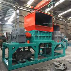 Nhà Máy Giá hiệu quả cao điều trị rơm đôi trục nhỏ Shredder máy - Product Image 4