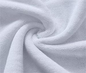Hotel-Exclusive White 100% Cotton <strong>Small</strong> Square <strong>Towel</strong> - Custom Embroidered Logo <strong>Hand</strong> <strong>Towel</strong> - Product Image 5