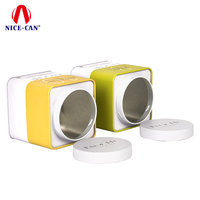 Nice-Can Emballage personnalisé Retangular Tea Tin Can Antique Chinese Tea Tin Box Tin Can Emballage pour le thé