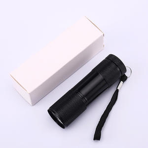 Senter Lampu Merah 9LED COB 625nm Paduan Aluminium Baterai AAA Portabel untuk Berkemah Pencari Vena - Product Image 4