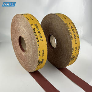 Rotoli di panno abrasivo in ossido di alluminio <span class=keywords><strong>3M</strong></span> carta vetrata in tessuto smeriglio personalizzata - Product Image 1