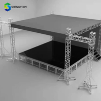 Conjunto de Estructura de Aluminio de 300x300 mm para Techo de Escenario y Montaje de Podio, en Oferta