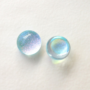 ลูกปัดเรซินหลากสีประกายท้องฟ้าใสลูกปัดเรซิ่นเม็ดครึ่งเม็ดสำหรับทำมือต่างหูคลิปหนีบผมอุปกรณ์ตกแต่งเคสโทรศัพท์ - Product Image 6