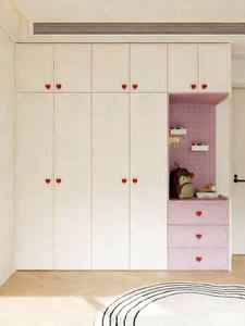 Armario Infantil Moderno Independiente con Almacenamiento Oculto y Fácil Montaje para un Diseño de Dormitorio Optimizado en Apartamentos - Product Image 3