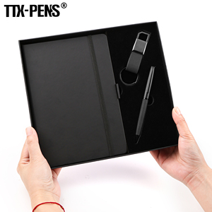 Tùy Chỉnh Nhật Ký Máy Tính Xách Tay Bộ Quà Tặng Sang Trọng PU Da Bìa Cứng Máy Tính Xách Tay Văn Phòng Phẩm Biểu Tượng Tùy Chỉnh Với Bút Tạp Chí Kế Hoạch In Ấn - Product Image 5