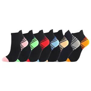 Wholesale Low Cut Ankle Socks Running Athletic No Show Cushioned Sole Sports Socks With Tab