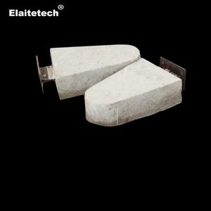 Plaque de barrière en silicium <span class=keywords><strong>Aluminium</strong></span> interceptor, barrage réfractisant pour contrôle du flux de liquide en <span class=keywords><strong>Aluminium</strong></span> - Product Image 1