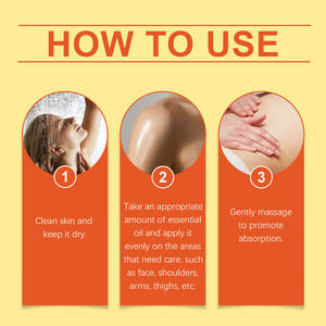 Óleo Corporal de Cúrcuma 100ml Anti Dark Pot e Anti Envelhecimento Clareamento Body & Face Óleo Essencial de Cúrcuma Extrato para Pele Massagem - Product Image 4