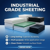 Planche à découper en plastique solide UPE PP de haute qualité, naturelle, haute densité, pure, de la marque Makewell