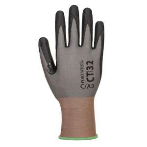 PORTWEST - CT32G8RL CT MR18 Micro mousse nitrile gris/noir-GANTS EAN 5036108321940 - Product Image 2