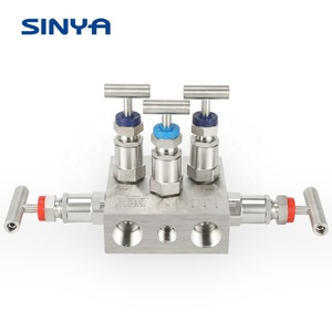 Manifolds de Cinco Válvulas com Válvula de Alívio Manifolds de <span class=keywords><strong>5</strong></span> Válvulas para Transmissor de Pressão <span class=keywords><strong>Manifold</strong></span> de Instrumentação em Aço Inoxidável 316 - Product Image 3
