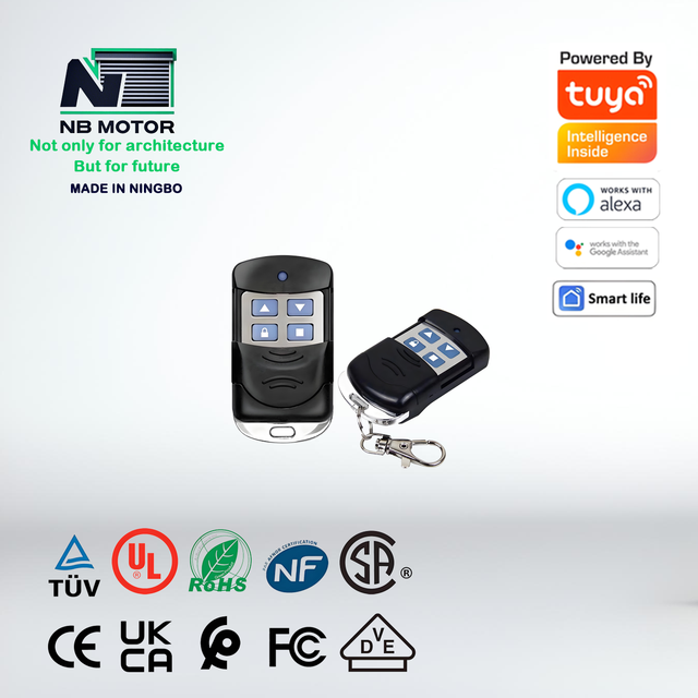 NB MOTOR Universal 433Mhz Remote Control for Automatic Rolling Code Garage/Car/Gate Opener Face to Face Transmitter