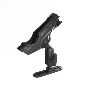 Supports de canne à pêche en plastique pivotants à 360° avec rail de 179 mm pour kayak/bateau pneumatique/canoë - Vente en gros - Product Image 1