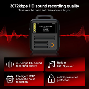 Grabadora de Voz de Bolsillo Profesional P20, Reducción de Ruido HD, Conversión de Voz a Texto, Interpretación Simultánea, Reuniones de Negocios - Product Image 6