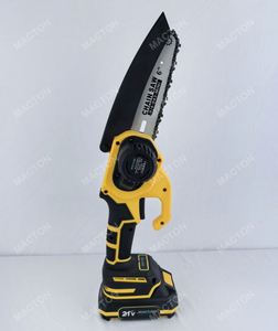 Motosierra Inalámbrica Mactan MT-8015, Recargable, con Batería de 1.5AH, Mini Motosierra Eléctrica de 6'' para Madera - Product Image 6