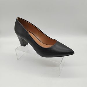 Comfortable <strong>Closed</strong> Pointed <strong>Toe</strong> <strong>Chunky</strong> Block <strong>Heel</strong> Pumps High <strong>Heels</strong> for Women Sexy Elegant Formal Work Office Ladies Dress Shoes - Product Image 6