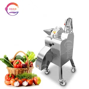 Vegetable Fruit Dicing Cube Cutting Machine Factory Wholesale Automatic Cabbage Onion Slicer Dicing Machine Lettuce Dicer