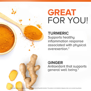 الكركم الكركمين خلاصة الزنجبيل كبسولات مكملات عشبية لآلام المفاصل - Product Image 3