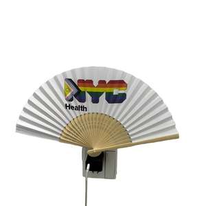 Éventails en papier et bambou personnalisés Beckon pour les studios de danse, les récitals, les camps d'été et les recrutements - Product Image 3