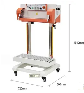 Vertical pneumatic sealing machine Commercial pneumatic sealing machine Rice woven bag pneumatic sealing machine