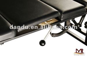 Mesa quiropráctica resistente de Color negro personalizada de fabricación Iron-260, mesa de tracción de cama de fisioterapia a la <span class=keywords><strong>venta</strong></span> - Product Image 3