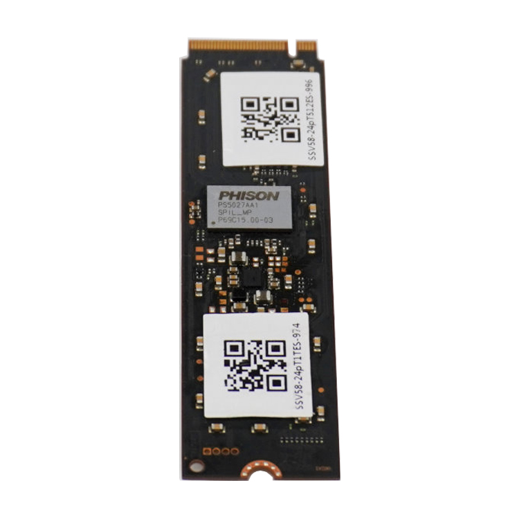 Phison E27T Gen 4x4 NVMe M.2 2280 SSD 512GB/1TB/2TB - 7400 MB/s