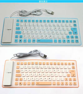 Teclado USB Portátil de 88 Teclas, Resistente al Agua y Flexible, con Membrana de Silicona Suave, para PC, con 3 Teclas Anti-Ghosting, Venta al Por Mayor - Product Image 4