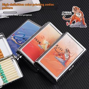 Vitrine à cigarettes en métal et cuir de qualité supérieure-Support de luxe résistant aux odeurs pour la vente au détail ou le voyage (marque personnalisée) - Product Image 3