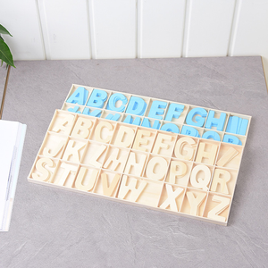 Sedex fabrika denetim DIY el sanatları ev dekorasyon lazer kesme kontrplak ahşap mektup yazı tipi - Product Image 2