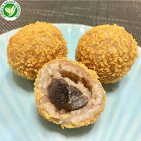 Boulettes de riz au sésame surgelées IQF SHARP DRAGON |   Dessert chinois fourré à la pâte de haricots, disponible pour les acheteurs mondiaux