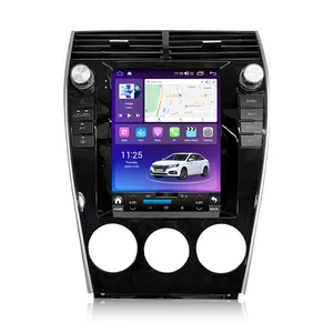 MEKEDE厂家直销定制接受汽车收音机屏幕导航9.7英寸屏幕全触摸播放器适用于马自达6