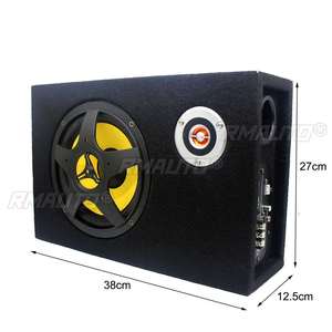 8Inch 480W Car Audio Subwoofer Car Audio Slim Under Seat Active Subwoofer Bass <b>Amplifier</b> <b>Speaker</b> Car <b>Amplifier</b> Subwoofers Woofer - Product Image 6